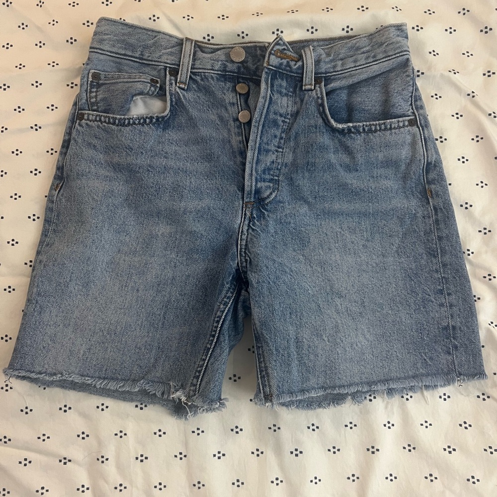 Denim Forum Joni Mid Length Short
